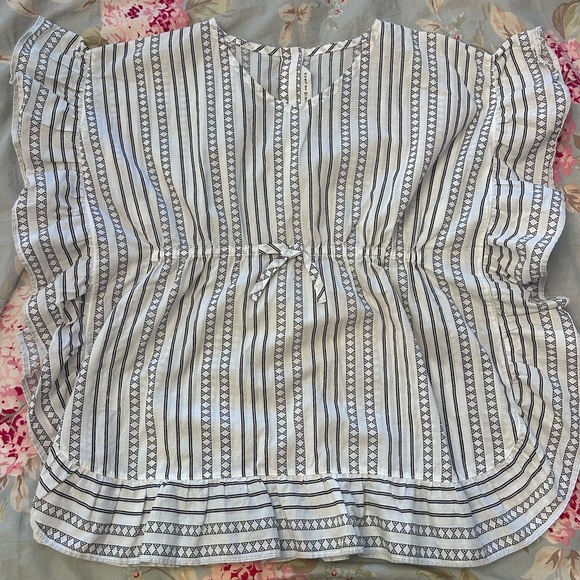 Janie and Jack Geo Striped Swim Cover-up EUC size 6 - Picture 2 of 5